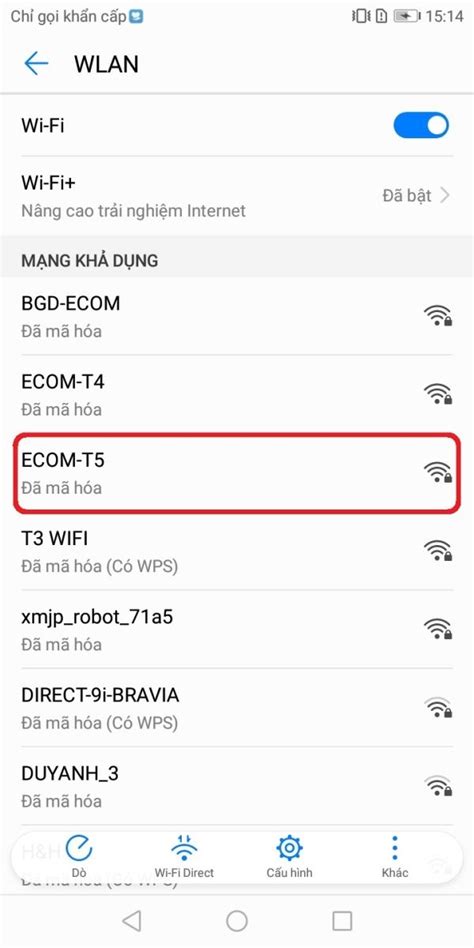 Hướng dẫn kết nối Wi Fi trên Huawei Y6 Prime