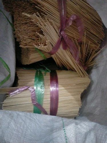 Cylindrical Round Bamboo Sticks For Making Agarbatti Length Inch