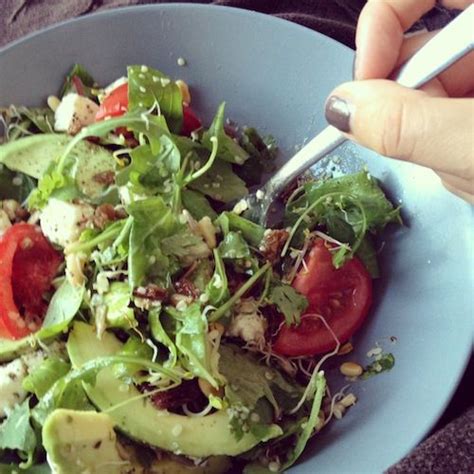 Superfood Salade Met Gepelde Hennepzaad Gezonde Maaltijden Gezond