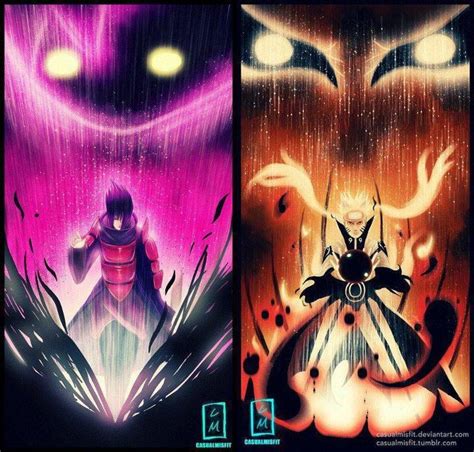 Sasuke and Naruto. Evil vs Good. Who will win? | Sasuke, Anime naruto ...