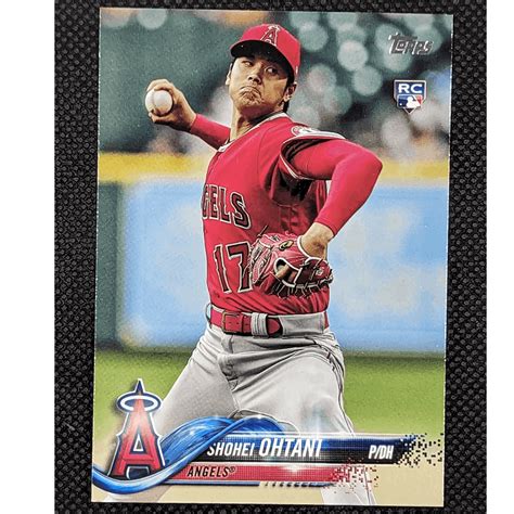 2018 Topps Update Shohei Ohtani Rc Los Angeles Angels Us1