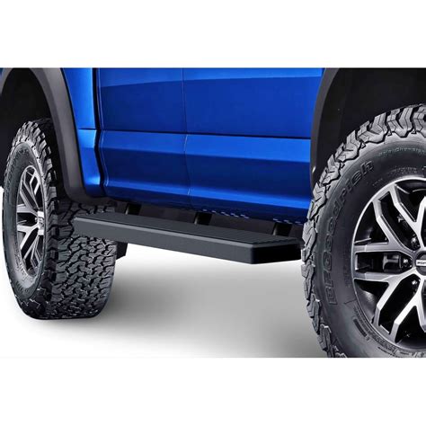 Aps Iboard Running Boards 5in Black Compatible With Ford F150 2015 2021