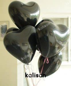 Cm Mini Siyah Standart Balon Kalisan Balon