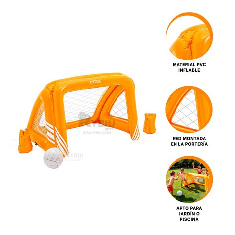 Ripley ARCO DE FUTBOL INCLUYE PELOTA INFANTIL RESISTENTE NARANJA