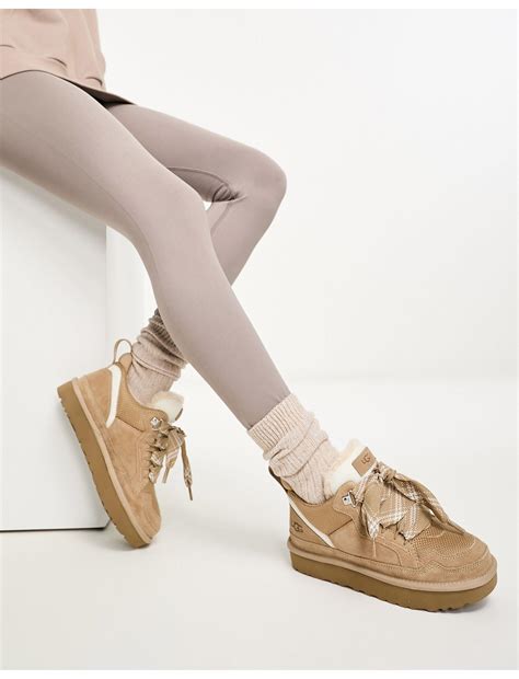 Ugg Lowmel Trainers In Natural Lyst Uk