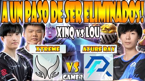 Xtreme Gaming Vs Azure Ray Bo Game Eliminacion Ame Xinq Vs Faith