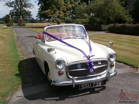 Hillman Minx Convertible Mark 8 Ohv Engine 1955 1390 Cc Lovely Car