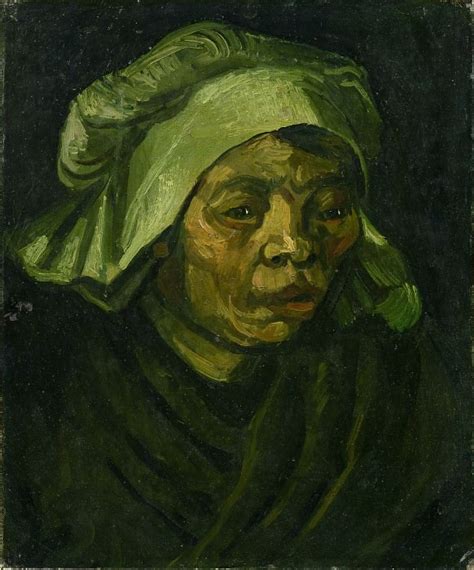 Head Of A Woman Vincent Van Gogh