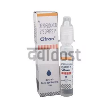 Cifran Eye Ear Drops Upto Off Dawaadost