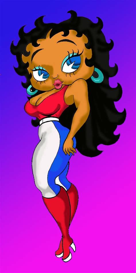 Coloring Betty Boop By Rmendez3098 On Deviantart Black Love Art Black