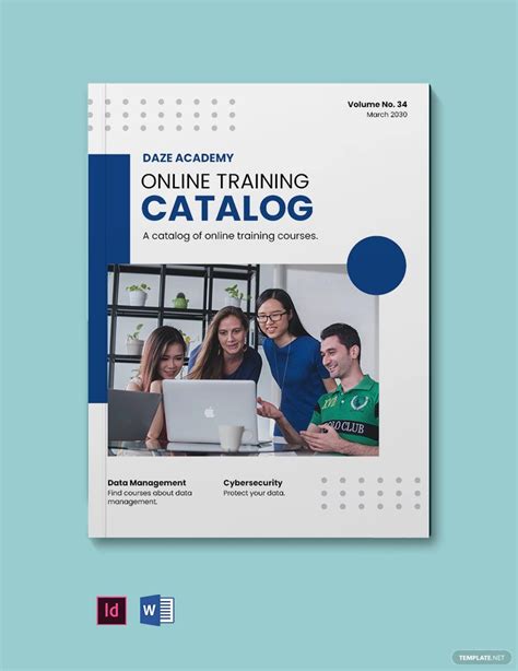 Free Training Catalog Templates Editable And Printable