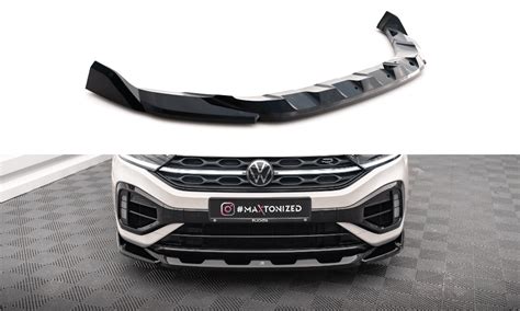 Maxton Design Spoiler Pod Predn N Razn K V Volkswagen T Roc R Mk