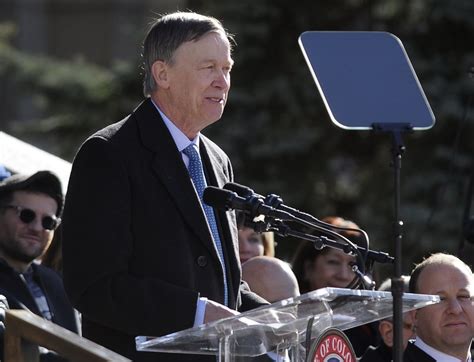 John Hickenlooper Officially Announces Bid For Us Senate One Week