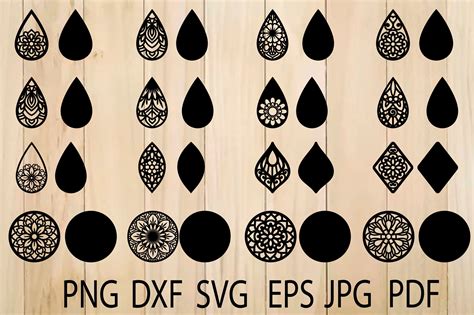 1697 Earring Svg Free Free SVG Cut Files SVGFly Images For Crafts