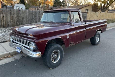 No Reserve 350 Powered 1963 Chevrolet C10 Pickup 4x4 Project For Sale