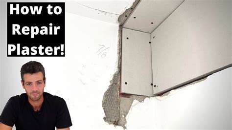 How To Repair Mid Century Plaster With Drywall Youtube