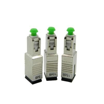 China Sc Apc Singlemode Female Male Fiber Attenuators Manufacturers And