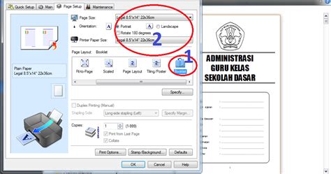 Cara Mengeprint Dokumen Kertas Acrobat Garis Mengeprint Batas Blog