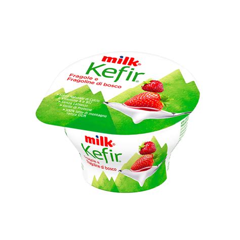 Milk Kefir Fragole E Fragoline Di Bosco 150g Paladini Otello