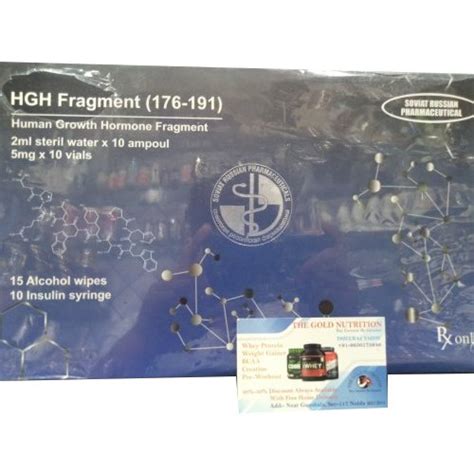 Hgh Fragment 176 191 Human Growth Hormone Peptide Packaging Type Box