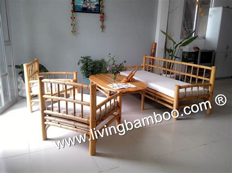 Living Room Furniture Made Of Bamboo | Baci Living Room