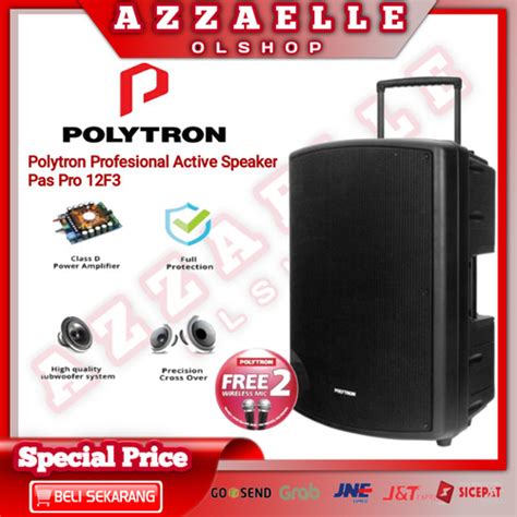 Jual POLYTRON Speaker Aktif PASPRO 12F3 PASPRO12F3 PASPRO 12F3