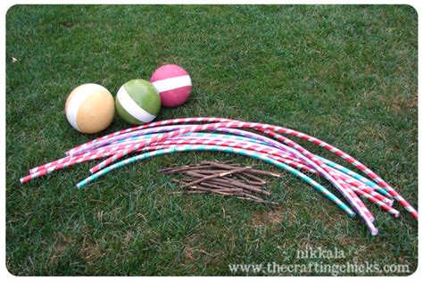 Hula Hoop Croquet The Crafting Chicks