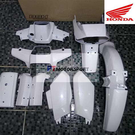 Honda Bsh Ex Dream Cover Set Pearl White Original Full Set Shopee