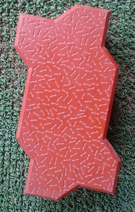 Concrete Red Zig Zag Tiles Thickness 15mm At Rs 20 Piece In Bengaluru