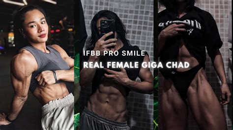 IFBB PRO SMILE Real Female Giga Chad OFM YouTube