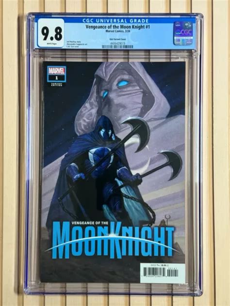 VENGEANCE OF THE Moon Knight 1 2024 Marvel EM Gist Variant CGC 9 8 EUR