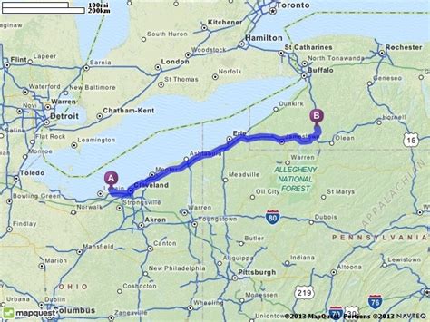 Our Weekend Road Trip Driving Directions From Avon Lake Ohio 44012 To