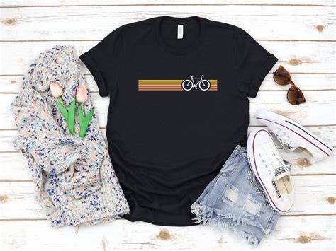 Retro Bicycle T Shirt Cycling T Shirt Cyclists T Etsy