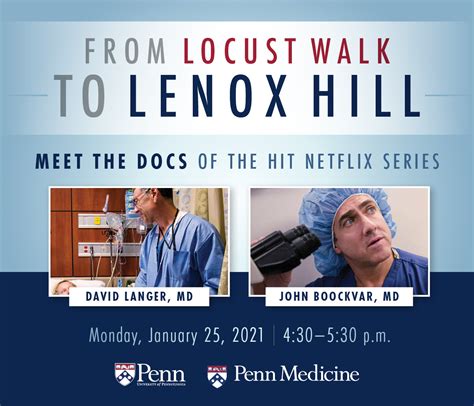 Meet the docs from the Netflix series, Lenox Hill - Penn & Wharton Club ...