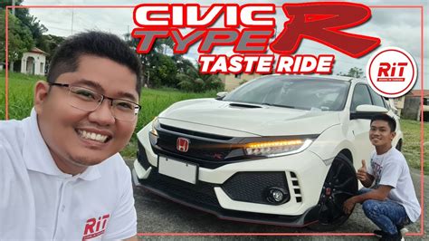 Civic Type R Taste Ride W A Man Vlogs RiT Riding In Tandem YouTube