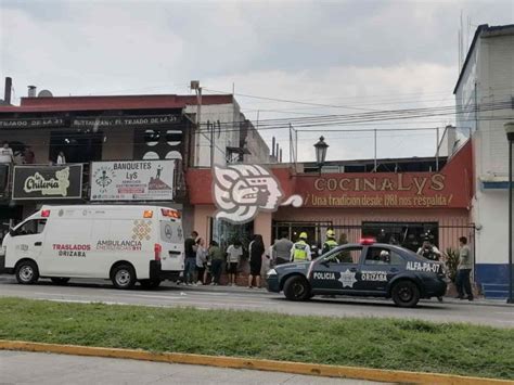 Hombre Pierde La Vida En Su Local De Comida En Orizaba