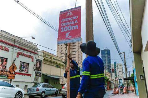 Prefeitura Refor A A Sinaliza O Na Regi O Central Da Cidade