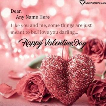 Happy Valentines Day Wishes Images With Name