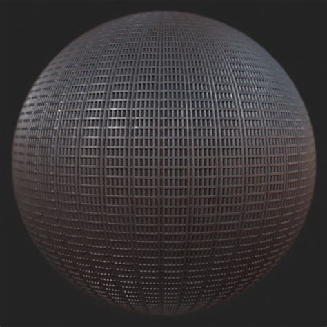 Metal Grate 1 Pbr Material Free Texture Download