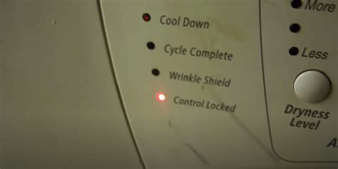 Whirlpool Duet Dryer Control Lock Aws Domestic Appliance Repairs