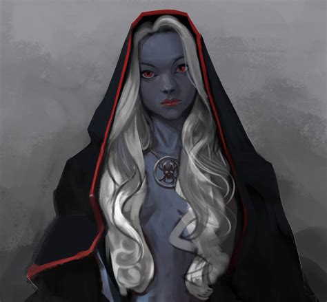 Drow Priestess By Poisonousdagger On Deviantart