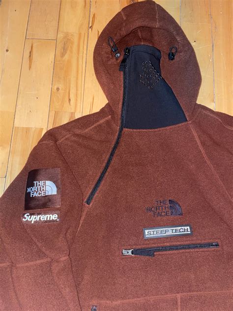 Supreme Supreme The North Face Steep Tech Fleece Pullover Grailed