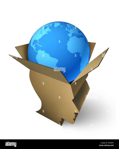 Global Shipping Management Package Delivery With A World Sphere Of