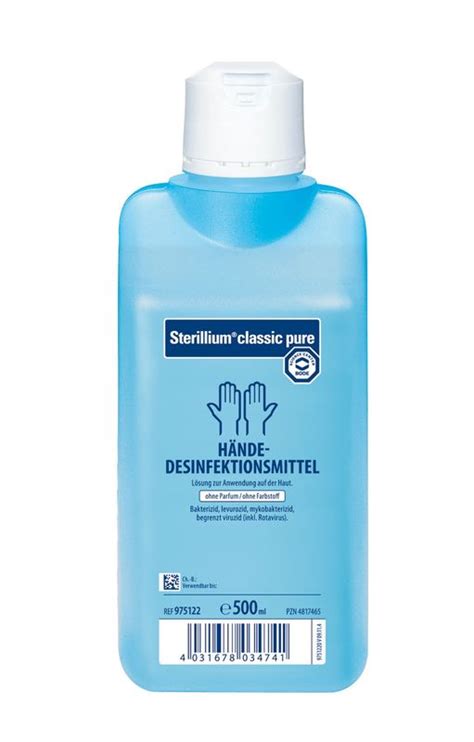 Sterillium classic pure 500ml führendes Hände Desinfektionsmittel