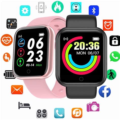 Smartwatch D20 Pro Coloca Foto Na Tela Esportivo Bluetooth Shopee Brasil