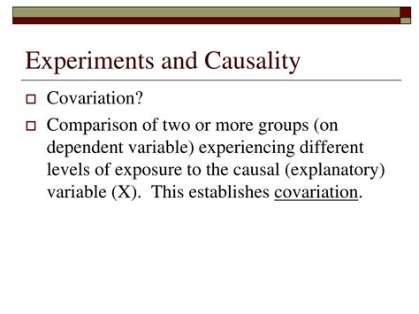 Ppt Iii Research Design Part I Experimental Designs Powerpoint