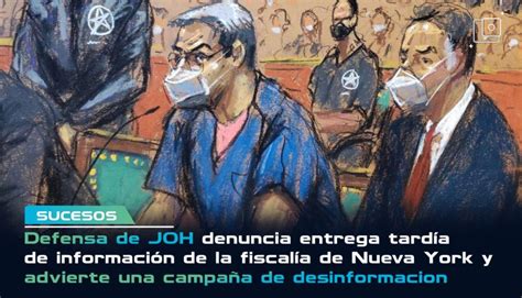 Fiscalía Revela Más Testigos De Juicio De Joh Tendencia Mundial