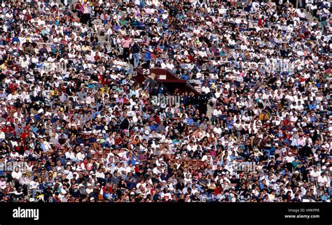 Large crowd at a sporting event Stock Photo - Alamy