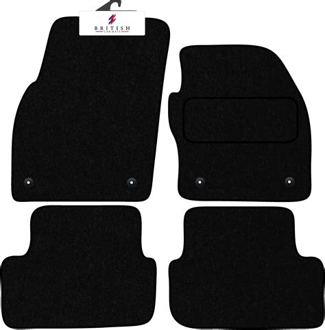 FSW Tailored Mats Fits VOLKSWAGEN Polo 2009 2018 Black Carpet