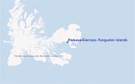 Port aux Francais, Kerguelen Islands Tide Station Location Guide